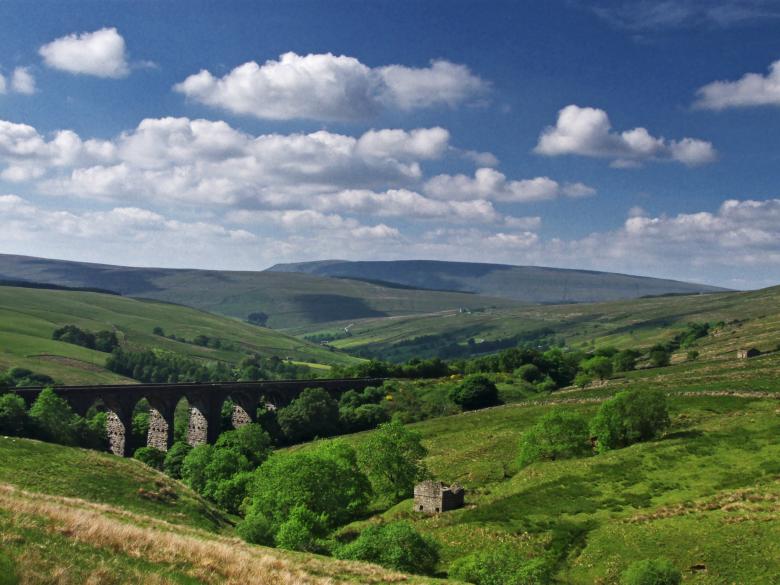 Free stock image of Dent Dale Valley created by Jason Clark