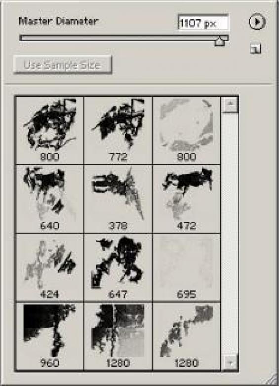 Free stock image of B-man Grunge Brushes 1 created by Bjorgvin
