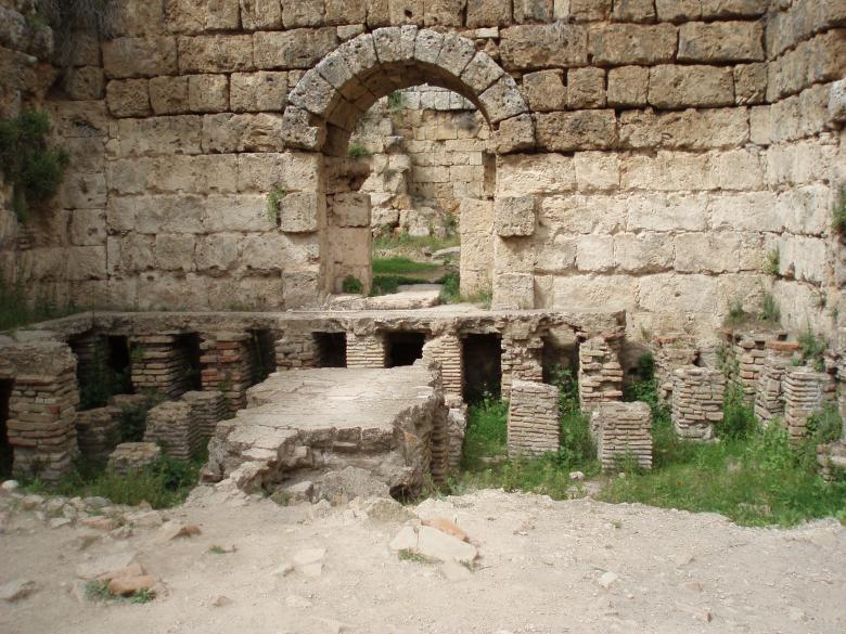 Free stock image of Ancient Roman bath in Perge created by Yuliy Ganev