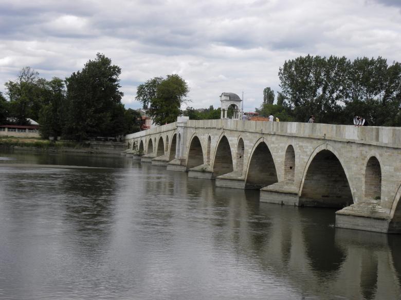 Free stock image of Bridge over Maritz river created by Yuliy Ganev