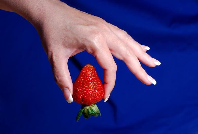 Free stock image of Holding a strawberry created by Peter Tompkins
