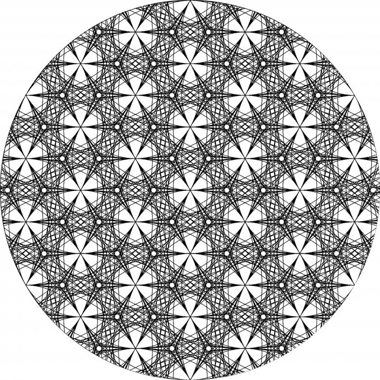 Free stock image of Circle Pattern created by octavian tiganus