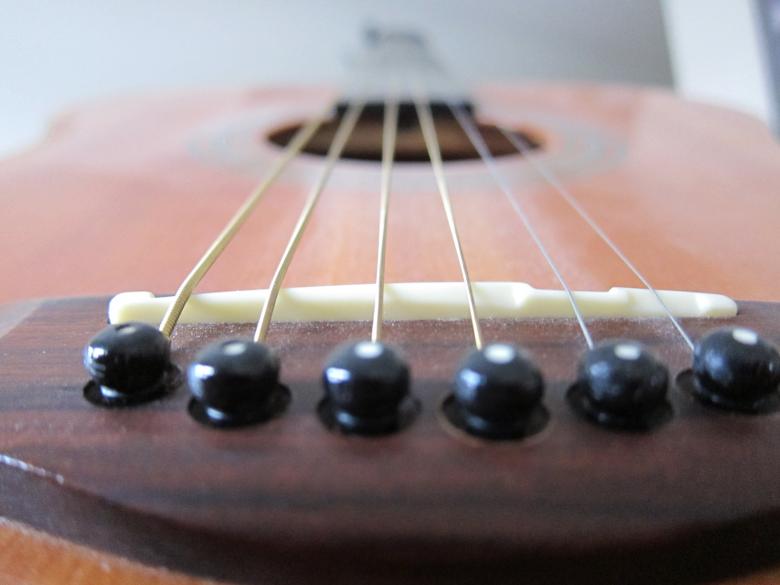 Free stock image of Guitar from the bridge created by Brian