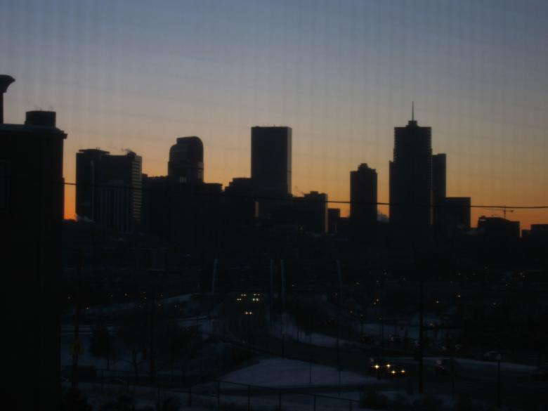 Free stock image of Denver sunrise created by Brian