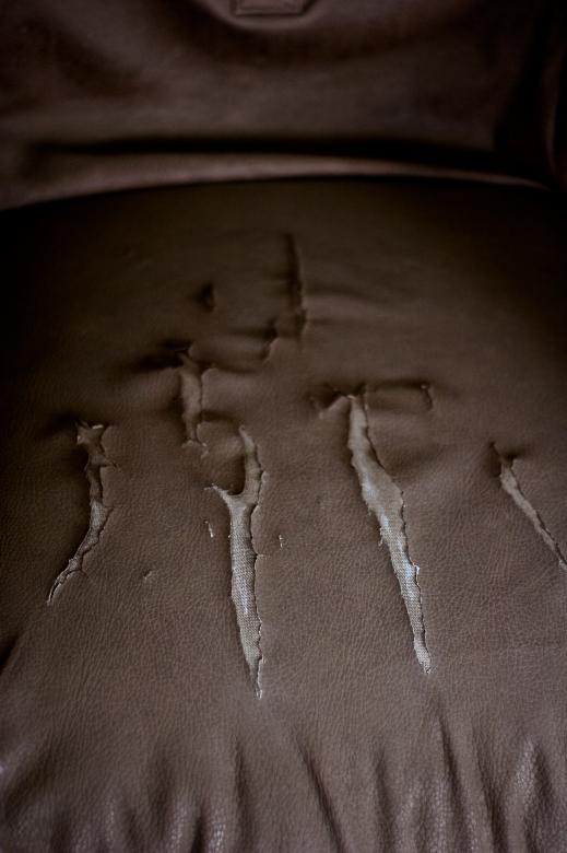 Free stock image of Ripped Leather created by Bjorgvin