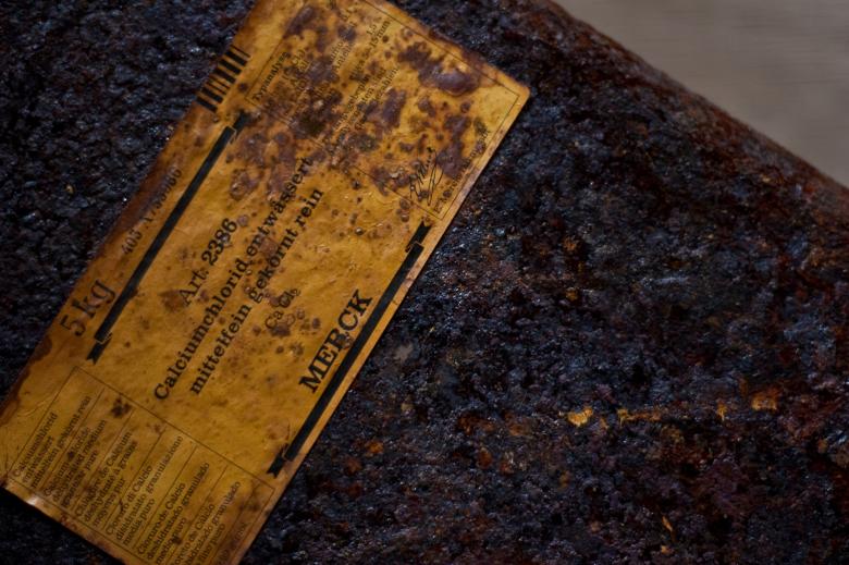 Free stock image of Sticker on Rusty Surface created by Bjorgvin