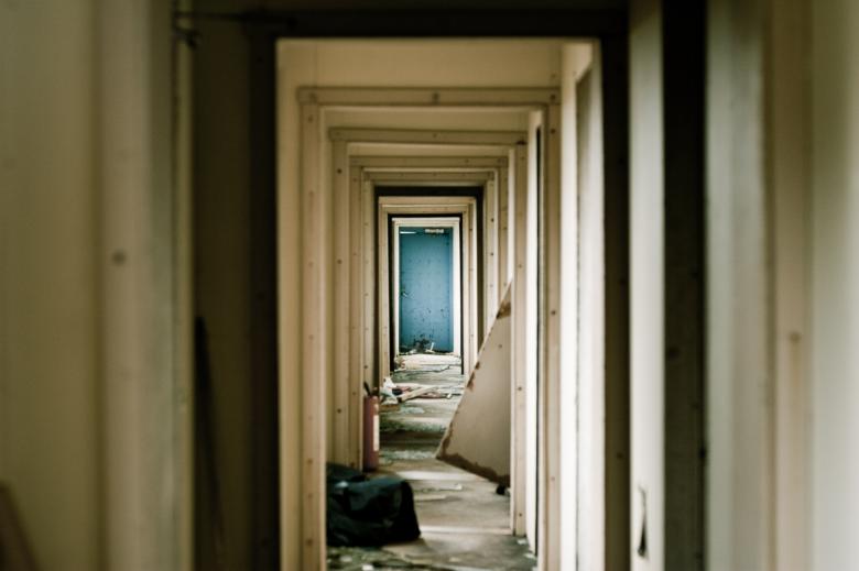 Free stock image of Abandoned Hallway created by Bjorgvin