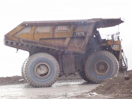 Haul Truck on gold mine - Free Stock Photo