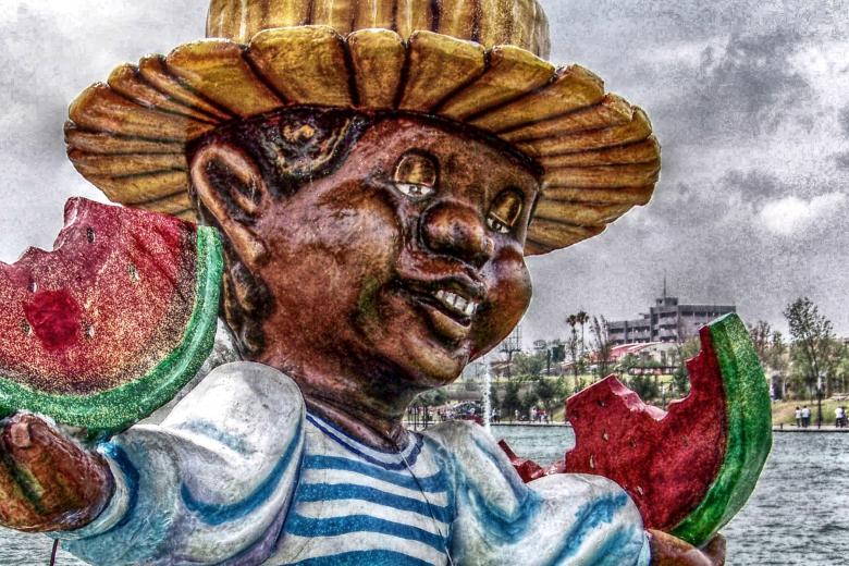 Free stock image of Mache carnival figure created by homero chapa