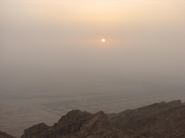 Free stock image of Sunset at Jabl Hafeet created by Naumaan Hassan