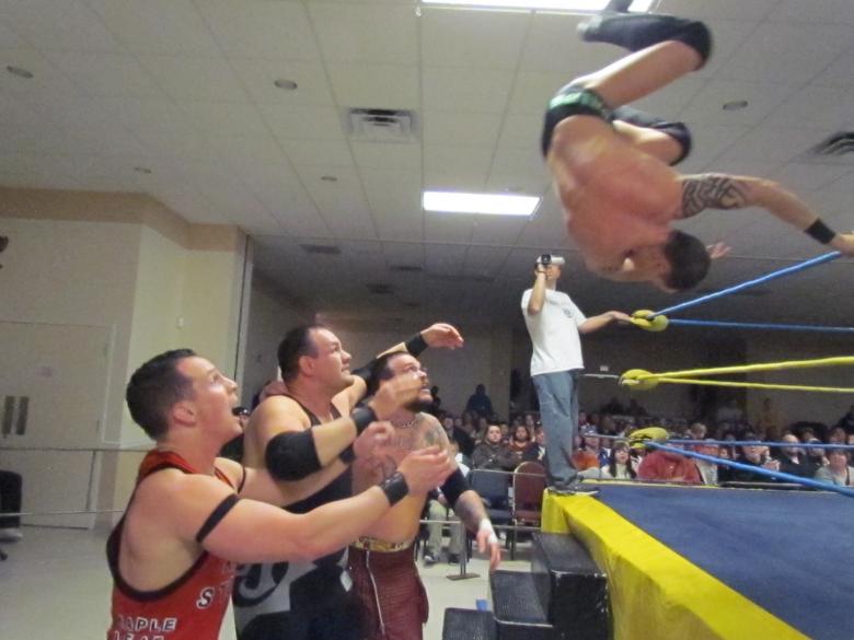 Free stock image of Wrestling match created by Paul Milliner