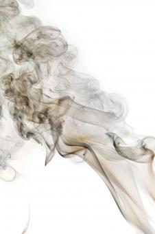 Free Stock Photo of Gray Abstract Smoke on White