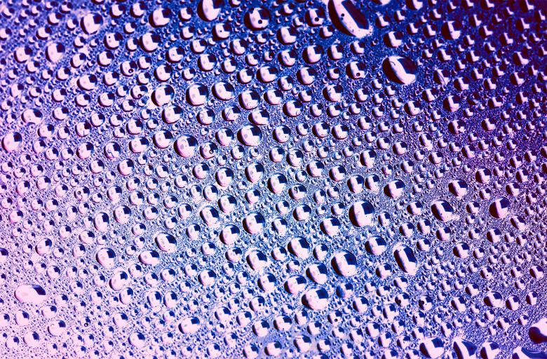 Free stock image of Blue and Violet Water Drops Background created by 2happy