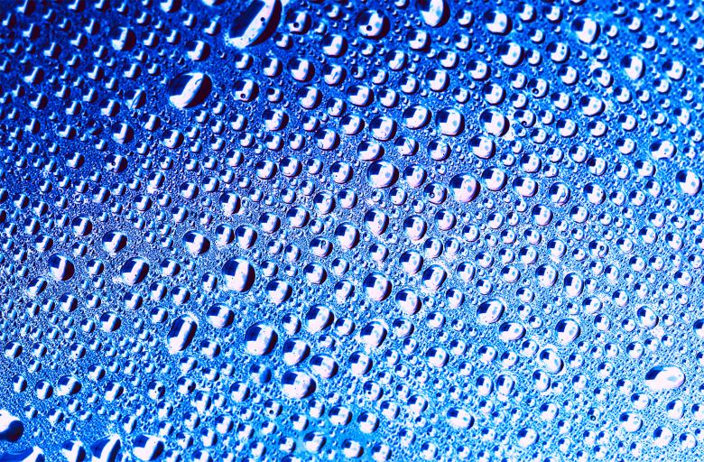 Free stock image of Dark blue water drops created by 2happy
