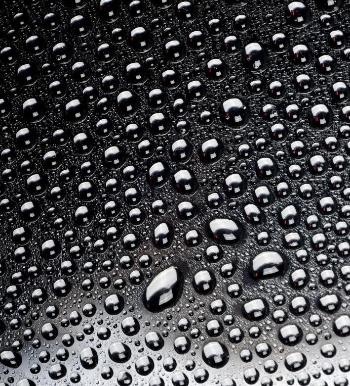 Free stock image of Silver water drops background created by 2happy