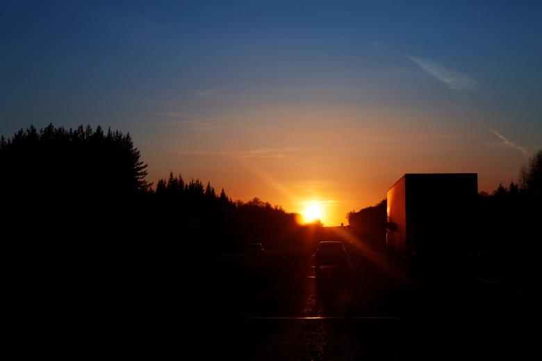 Free stock image of sunset created by 2happy
