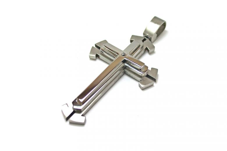Free stock image of stainless steel cross created by homero chapa