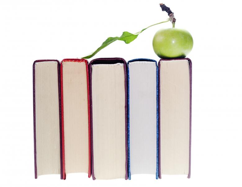 Free stock image of Books and apple created by 2happy