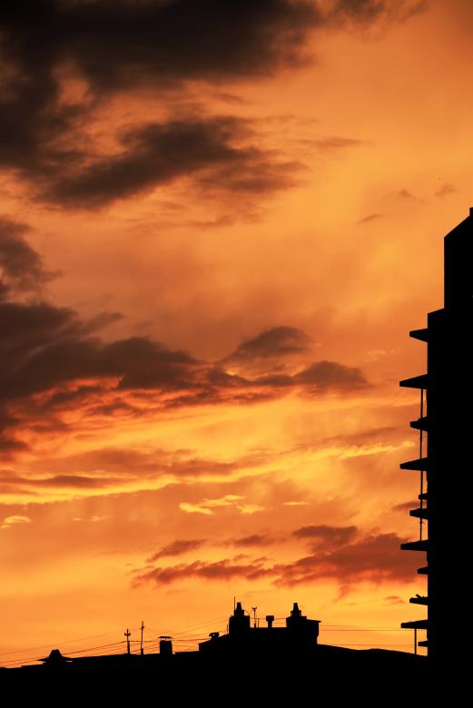 Free stock image of Golden sky created by 2happy