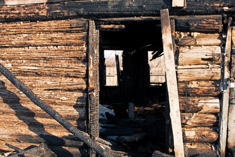 Free stock image of Burnt house created by 2happy