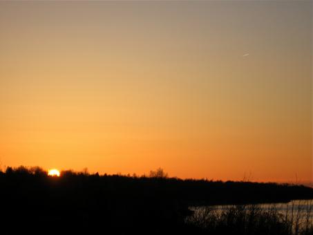 Free Stock Photo of Sunset