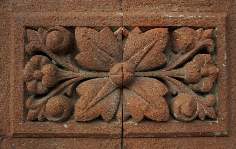 Free stock image of Ornate Floral Brick created by Rachael Towne