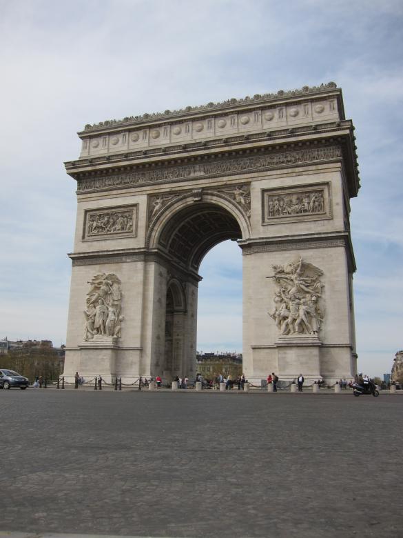 Free stock image of Arch Du Triomphe created by Brian