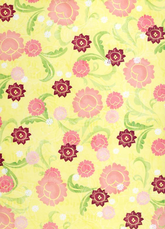 Free stock image of Girly Yellow Floral Paper created by Rachael Towne