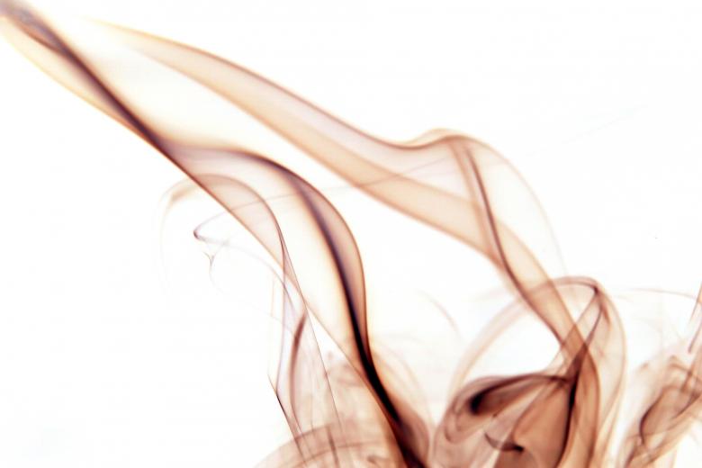 Free stock image of Waves of Smoke on White created by 2happy