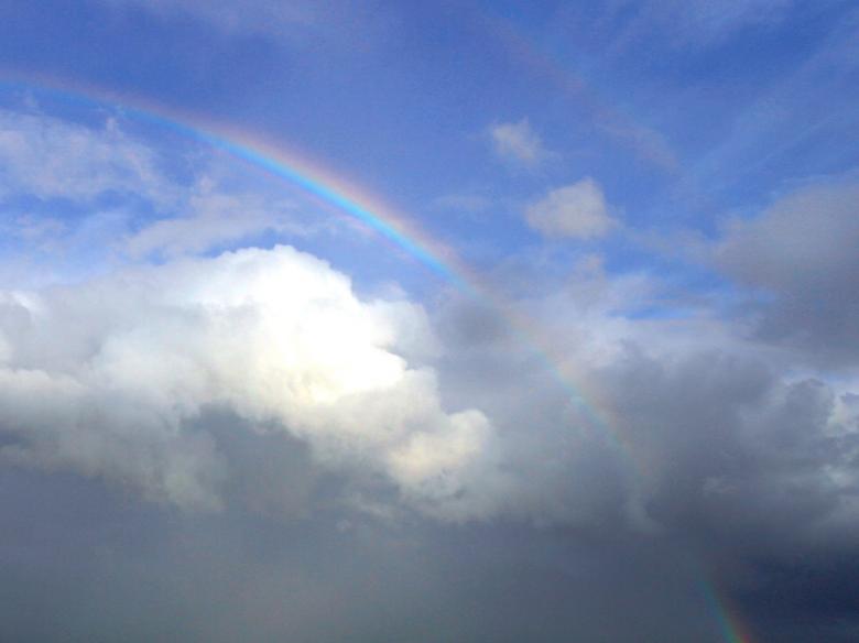 Free stock image of Rainbow Clouds created by gilmartin owen
