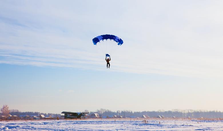 Free stock image of skydiver created by 2happy