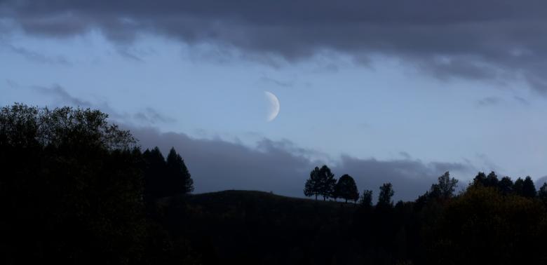 Free stock image of Moon in darkness created by 2happy