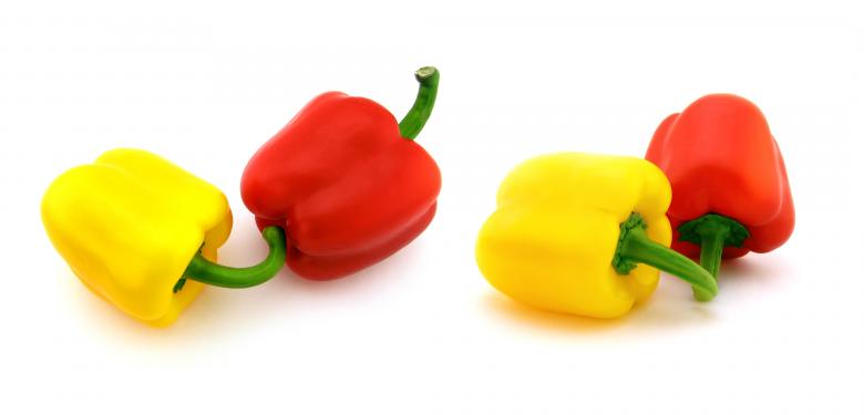 Free stock image of Yellow and Red Peppers created by 2happy