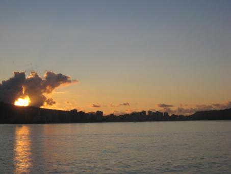 Hawaiian sunset - Free Stock Photo