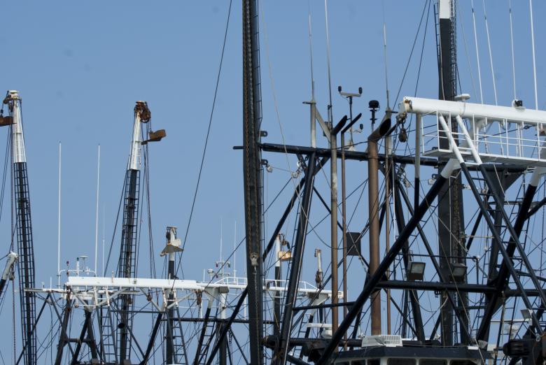 Free stock image of Fishing Boat Rigging created by Brian Norcross