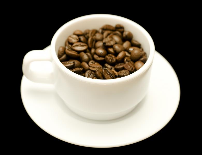 Free stock image of Coffee Cup with Beans created by 2happy