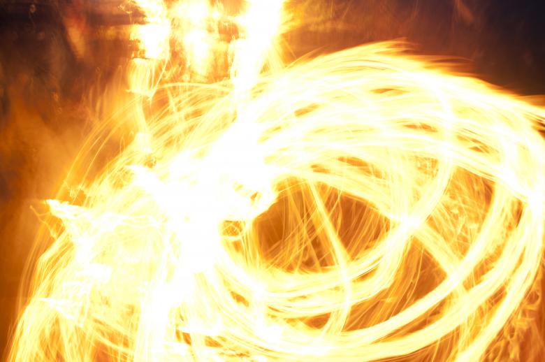 Free stock image of Fiery circles created by Berdnik Oleksander
