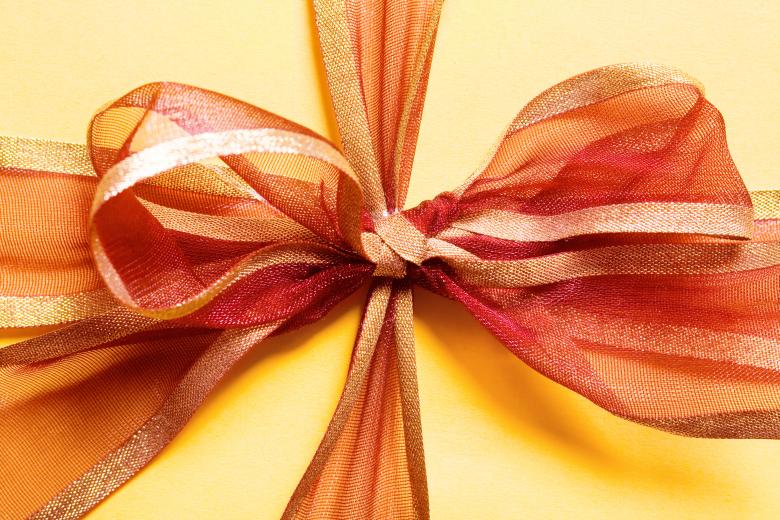 Free stock image of present box with red bow created by 2happy