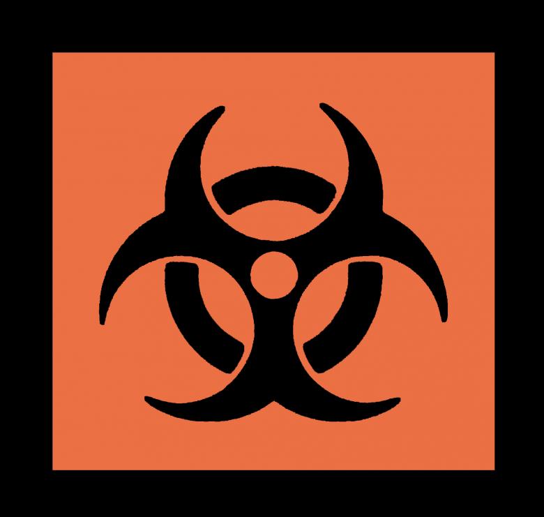 Free stock image of Bio Hazard Symbol created by James Sigle