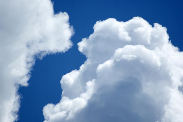 Free stock image of Large Puffy Clouds created by Brian Norcross