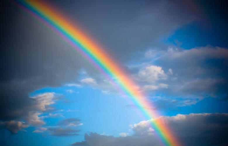 Free stock image of rainbow created by 2happy
