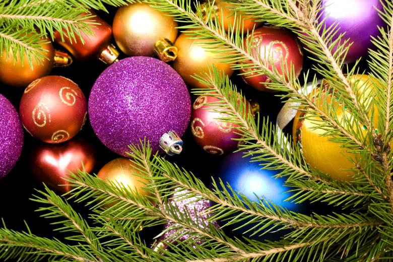 Free stock image of christmas balls created by 2happy