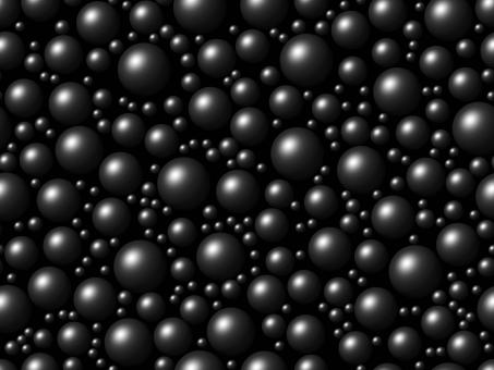 Balls and bubbles-black - Free Stock Photo