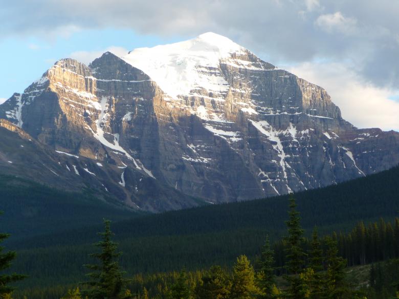 Free stock image of Mt Temple created by Tony Walker