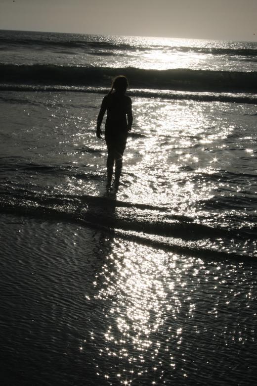 Free stock image of Sunset beach created by Tony McGregor