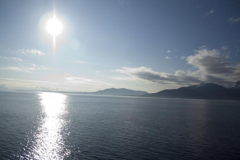 Free stock image of Sun over Inside Passage created by Chris Adzima