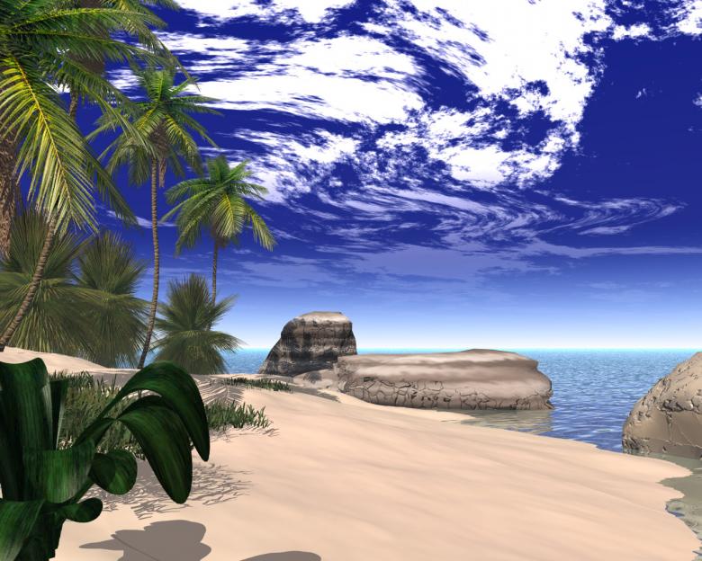 Free stock image of 3D Landscape created by samy alsharaby