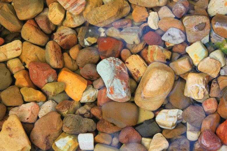 Free stock image of Colorful rocks created by Val Lawless
