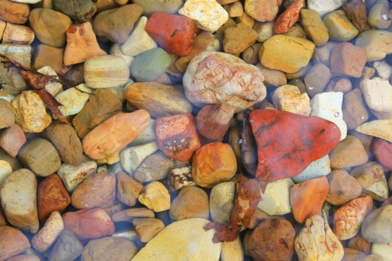 Free stock image of Colorful rocks created by Val Lawless