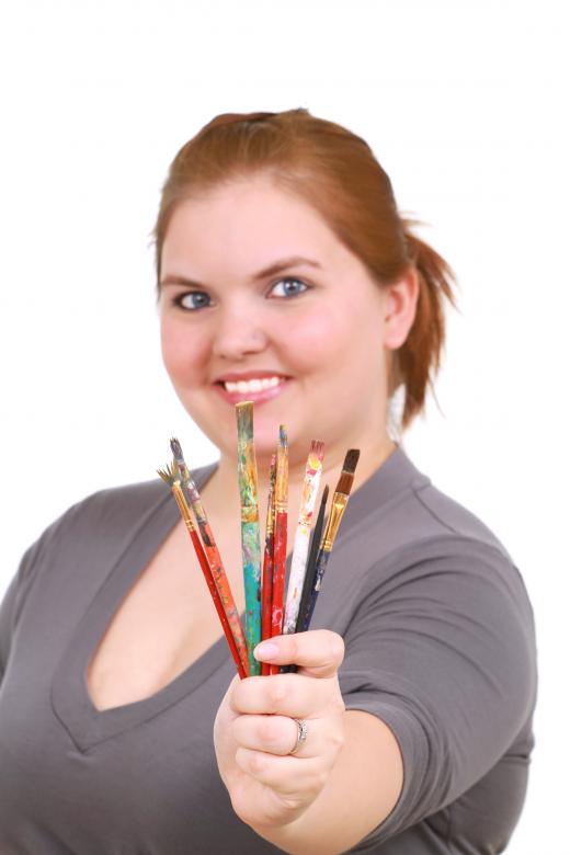 Free stock image of Pretty artist created by Val Lawless
